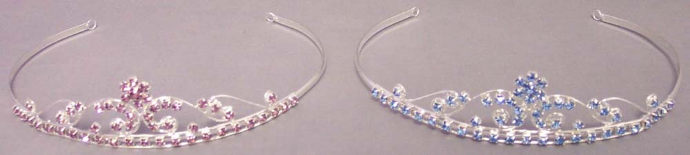 Rhinestones Tiara - In Color  ( # 1315)