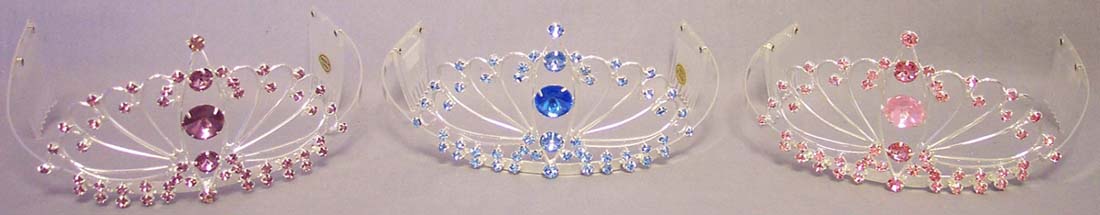 Rhinestones Tiara - In Color ( # PS99)