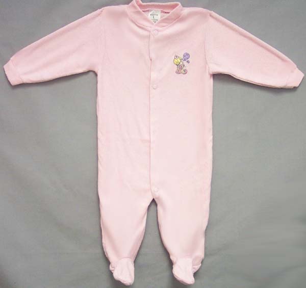 Baby Embroidered Terry Sleep-N-Play (NEW Born)