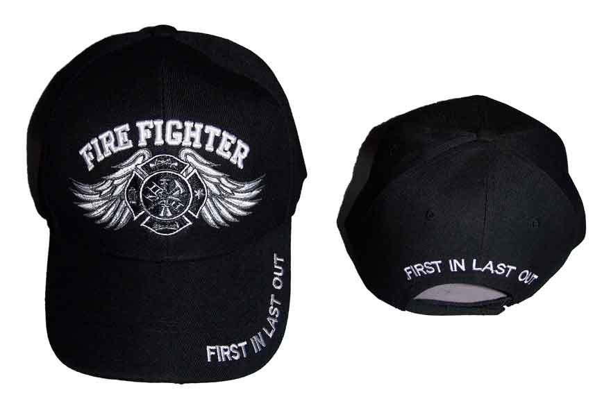 FirE FightEr DEpartmEnt EmBroidErEd BasEBall Caps -First in Last