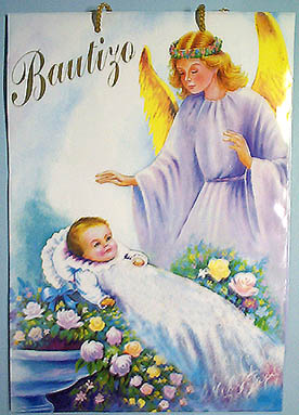 Gift Bags  - Bautizo  (Spanish-Baptism) - Size: Medium
