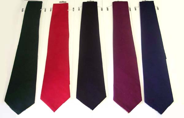 Boys Neck -Ties -  In Solid Colors