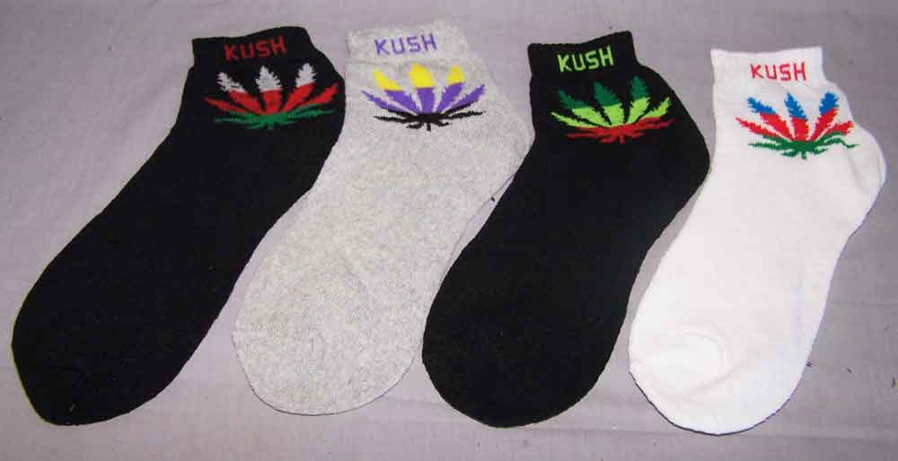 Marijuana - Weed - Cannabis Unisex  Low Cut SOCKS Anklet SOCKS