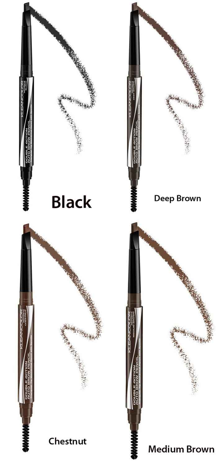 ''Klean Color'' Double Action Auto Eye Brow PENCIL