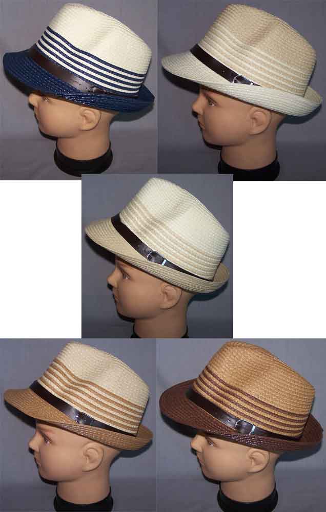 Fedora Trilby HATs For Adults - 5 Colors