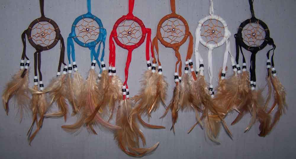 Native Pride DREAM CATCHERs - Circular - 2'' Diameter