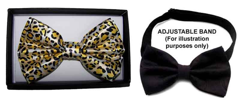 ADULT Bow Ties - Leopard Prints #2