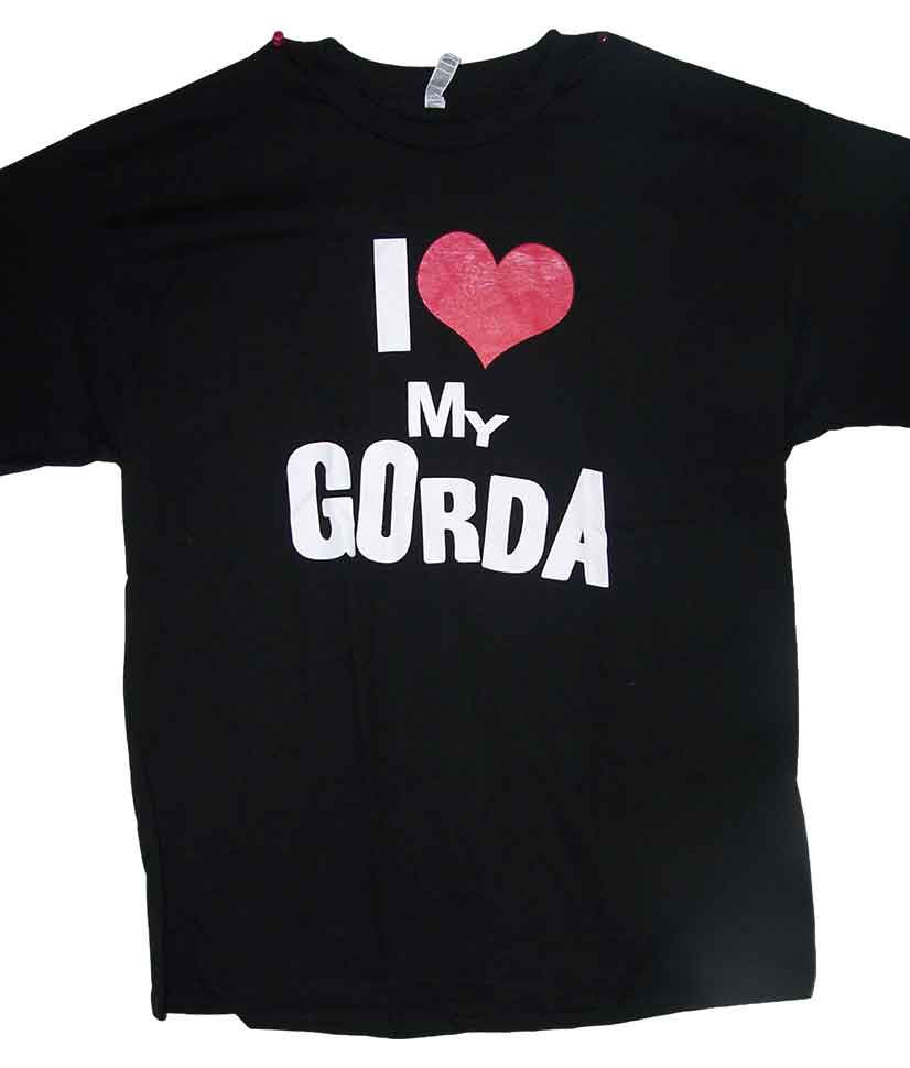 ''I Love Mi Gorda'' Mexican Hispanic US Screen Printed  T-Shirts