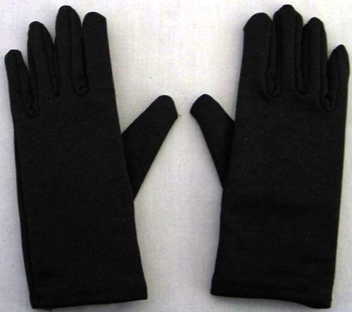 Boys Dress GLOVES - Black Color. Sizes: 4-7  ( # 2100)