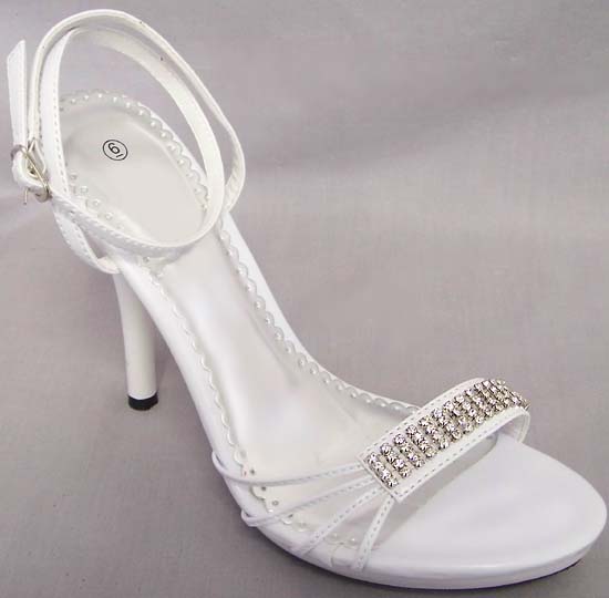 Womens High Sheel Evening SHOES With Rhinestones