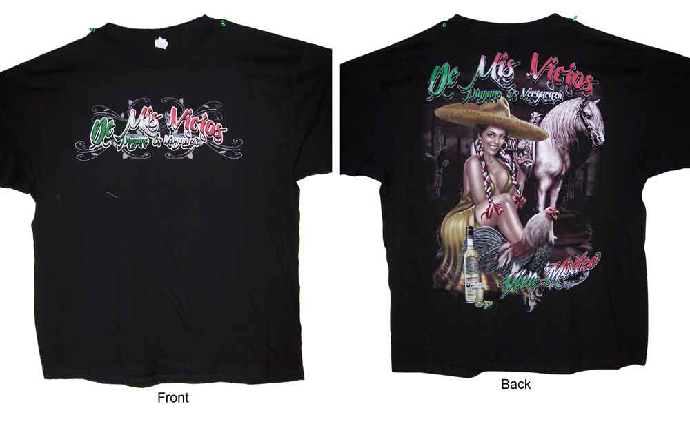 Mexican Screen Printed T-Shirts -  De Mis Vicios