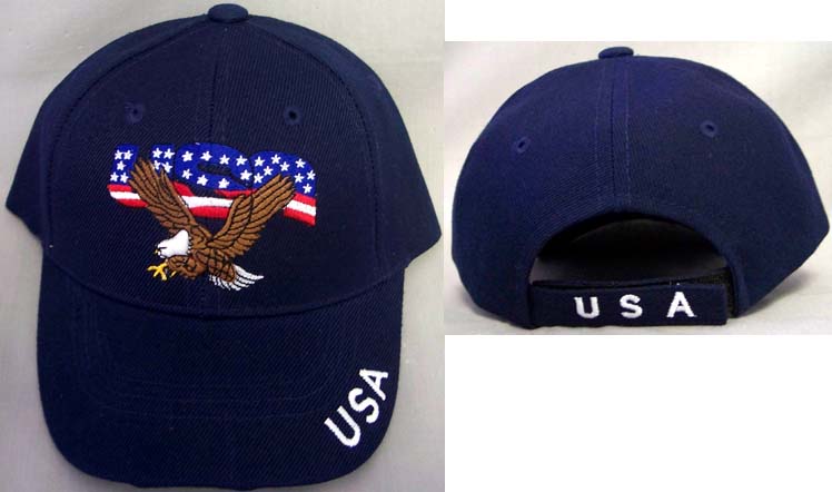 KIds/Jr Size - USA /EAGLE  Kids Baseball  Caps