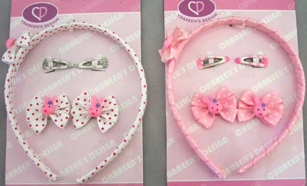 5Pc Baby Headband Sets In Assorted Colors ( # KBS-15050-AS)