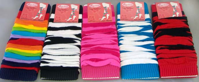 ''Angelina'' Womens/Teenagers  LEG WARMERS  -