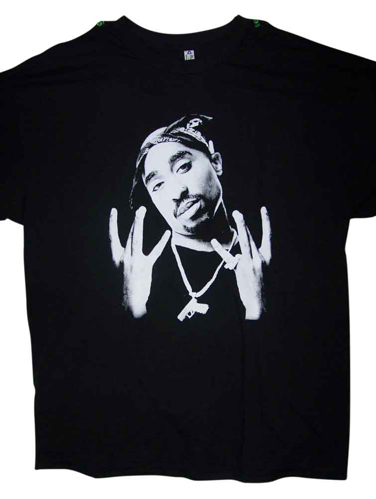 Tupac Shakur 2Pac West Side Hip Hop US Screen Printed T-SHIRTs