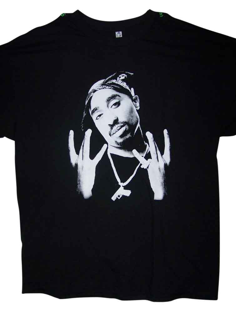 Tupac Shakur 2Pac West Side Hip Hop US Screen Printed T-SHIRTS