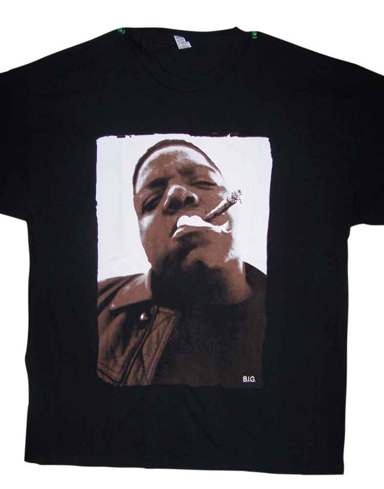 B.I.G Biggie  US Screen Printed Hip Hop T-SHIRTs - Medium