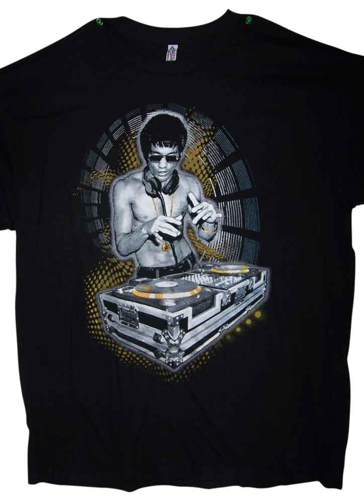 Bruce Lee HIP HOP US Screen Printed T-Shirts For Adults