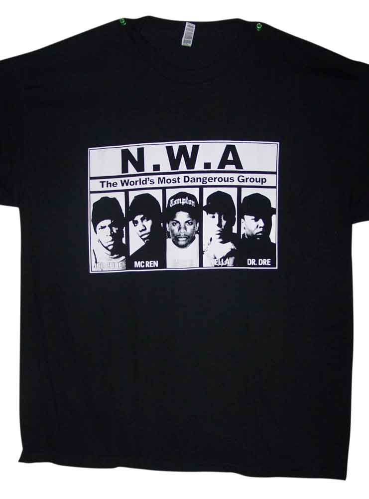 N.W.A  US Screen Printed HIP HOP Cotton T-Shirts