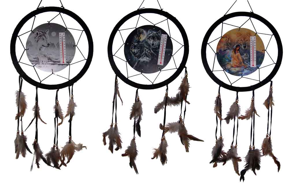 Hand Made DREAM CATCHERs Faux Thermostat Diameters: 13''