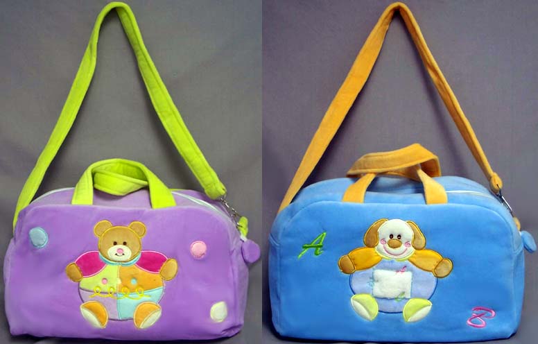 Plush  DIAPER Bags For Babies -  Large Size
