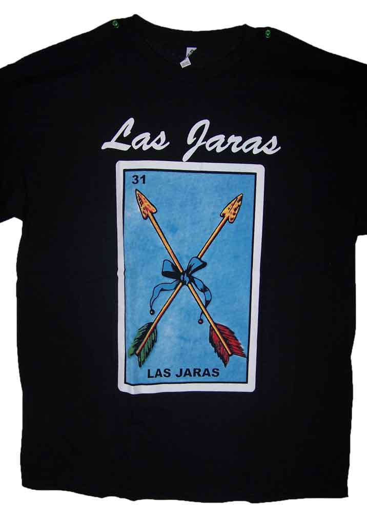 Lottery T-SHIRTs Loteteria T-SHIRTs Mexican T-SHIRTs - Las Jaras