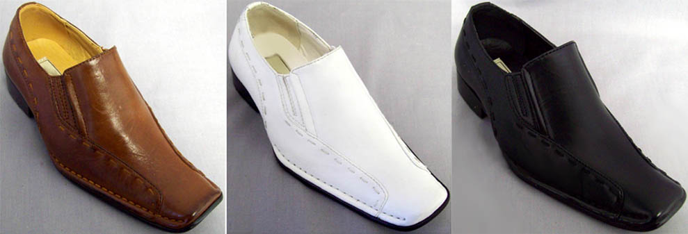 Boys Slip-On DRESS Shoes  (Sizes: 10-4)