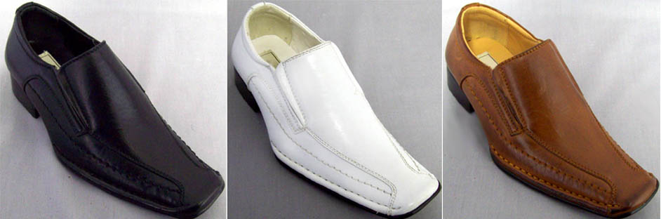 Boys Slip-On DRESS Shoes  (Sizes: 10-4)