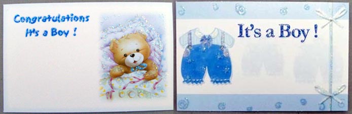 50Pc Pack  GIFT Cards - Its A Boy  -  (English)