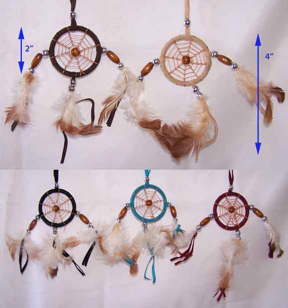 Hand Made DREAM CATCHERs - 2''