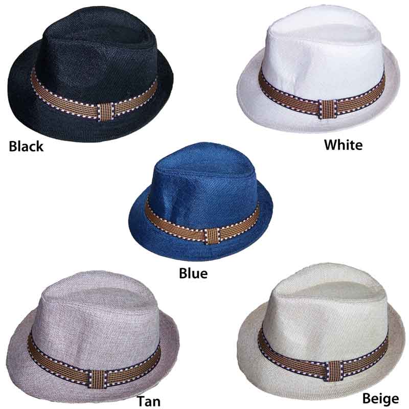 Fedora Trilby HATs For Kids - 4 Color Choice