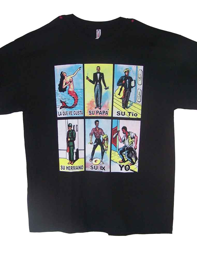 6 Prints ....Lottery T-SHIRTs  Loteria T-SHIRTs Mexican T-SHIRTs