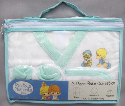 ''Precious Moments''  Baby GIFT Set - 3Pc Bathrobe Set ( # 108288)