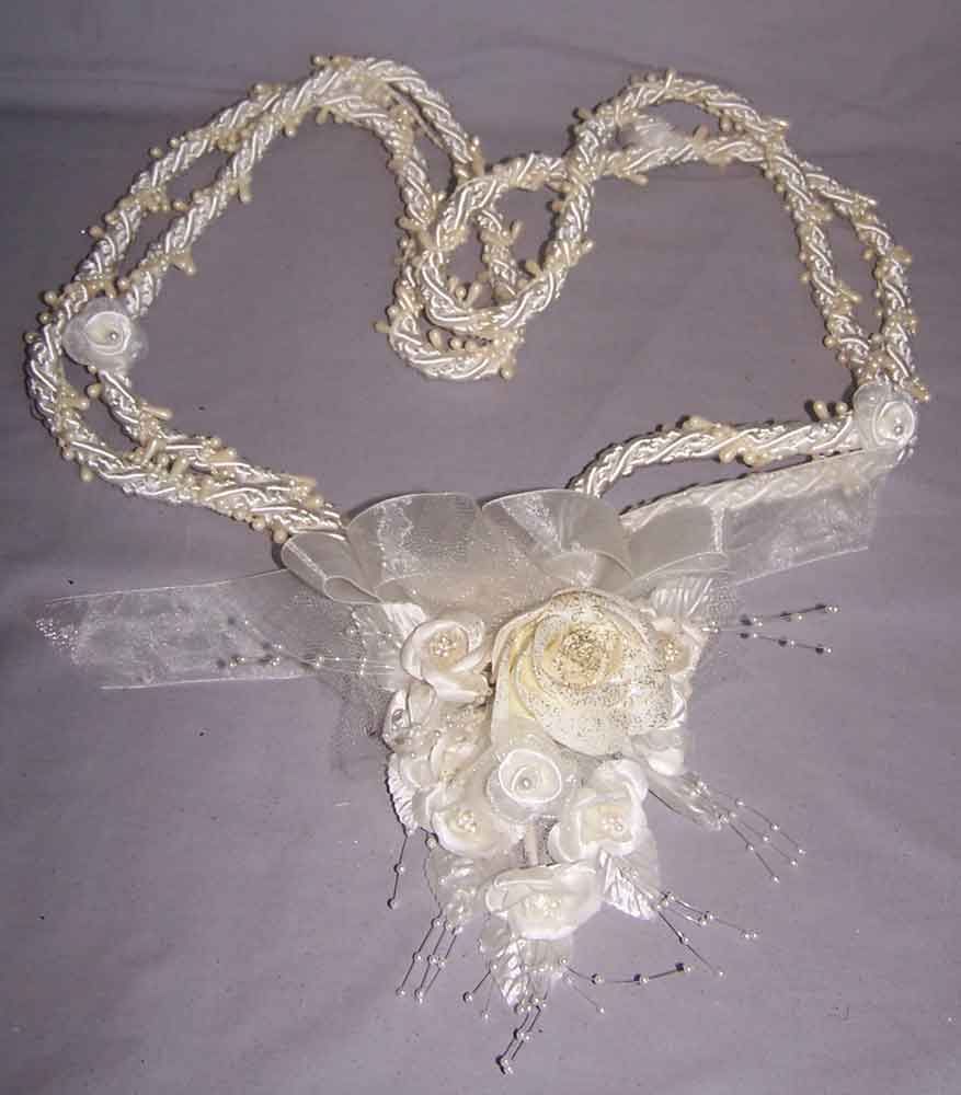 Hand-Made WEDDING Lassos - Lazos De Boda - Ivory Color