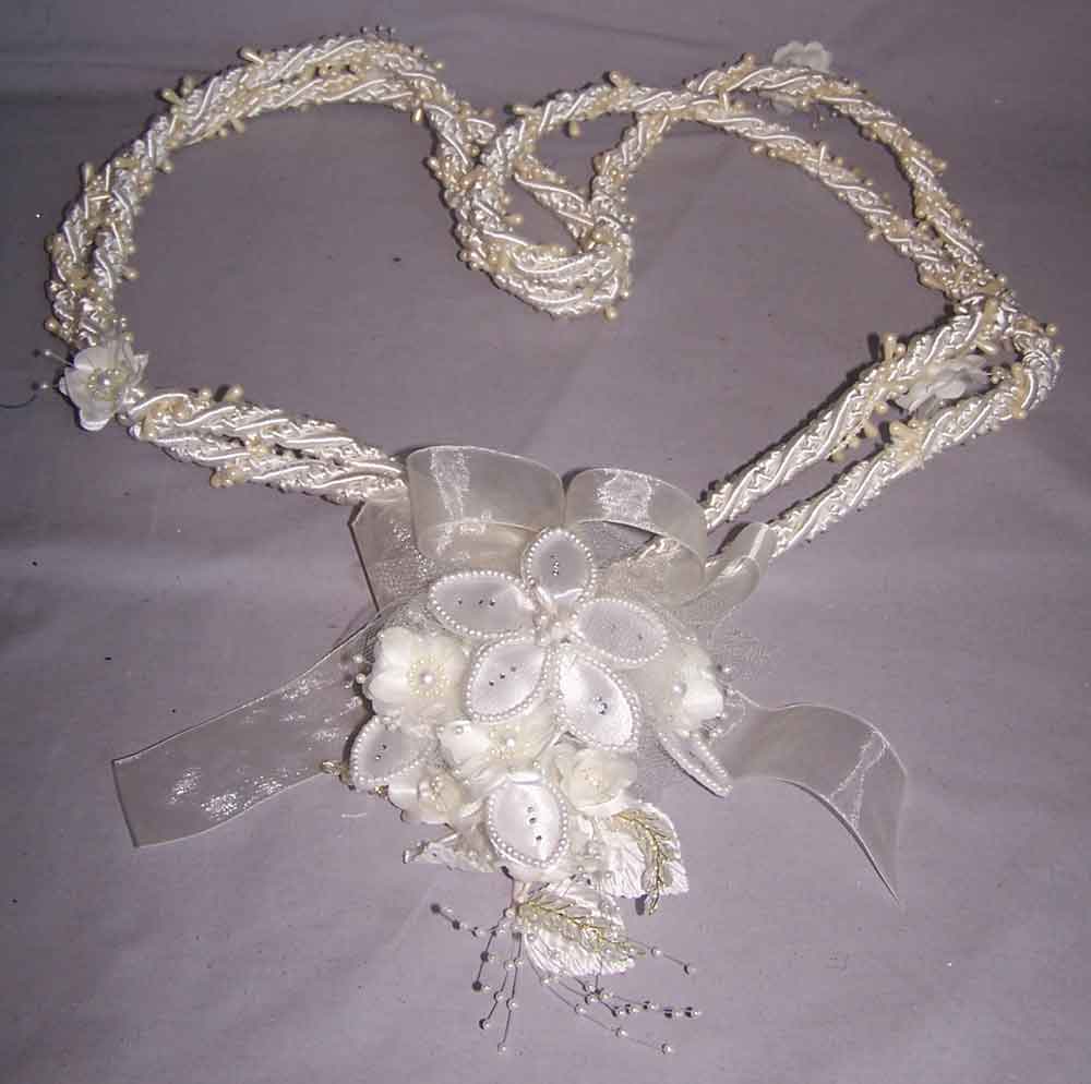 Hand-Made WEDDING Lassos - Lazos De Boda - Ivory Color