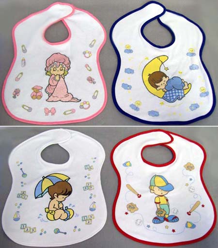 ''Super Baby'' Squeaking  (Musical) BIBS  - JUMBO Size  ( # BB-004)
