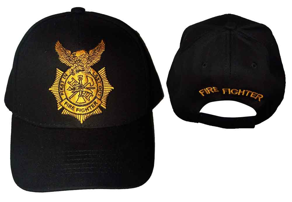 Fire Department Embroidered BASEBALL CAPs