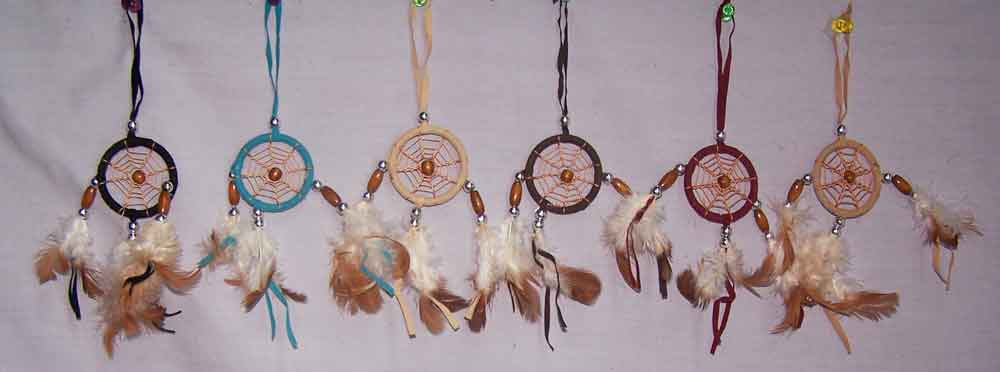 Native Pride Tribal Handmade DREAM CATCHERs - 2''
