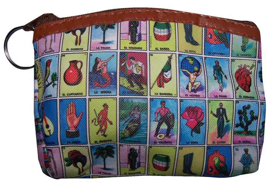 Lottery Loteria PURSEs Coin Credit Card PURSEs Bags