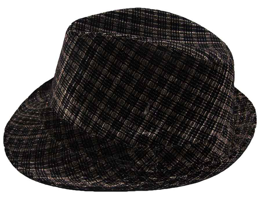 Fedora Trilby HATS -Adult  HATS - Checkered