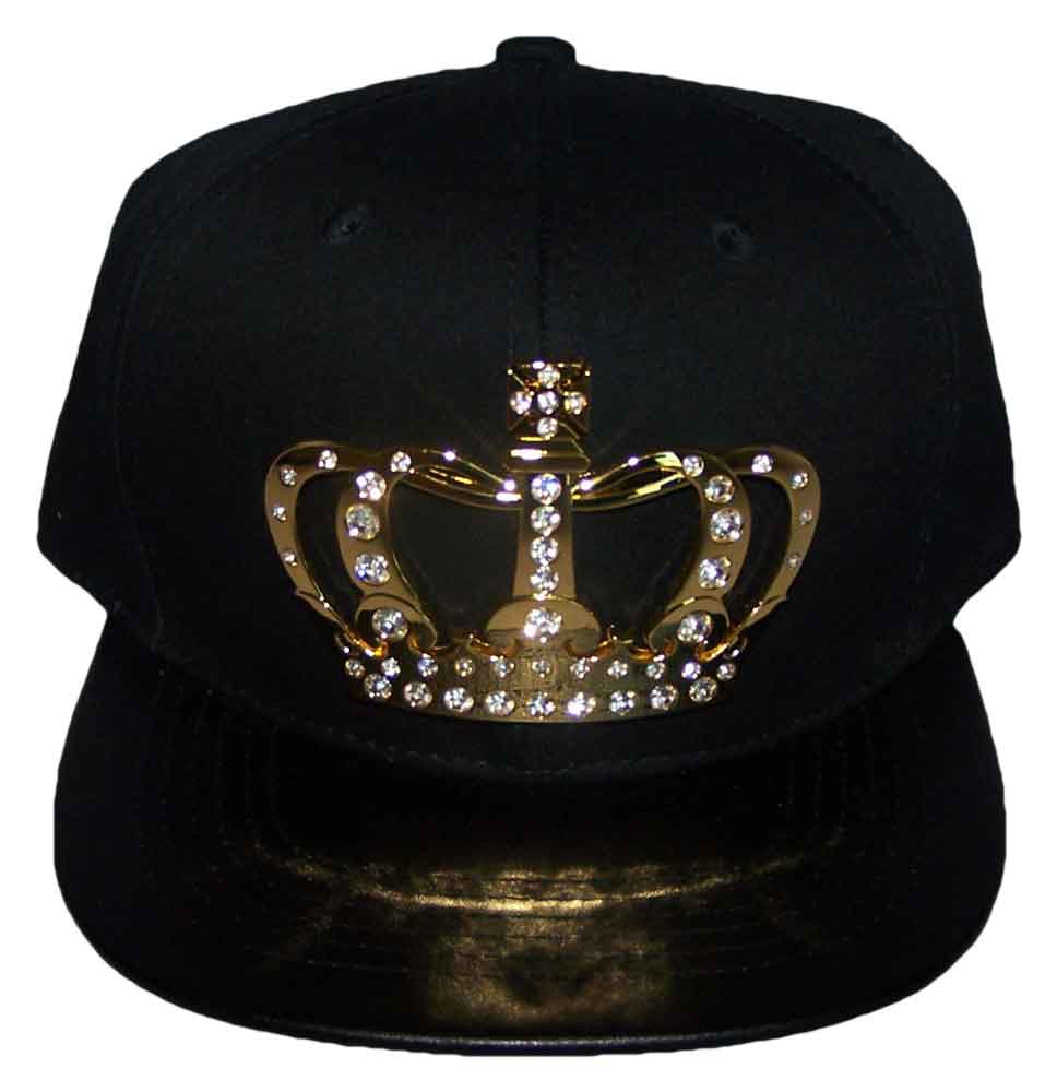 Fashion Baseball CAPS For Adults - Rhinestones Metal  Crown