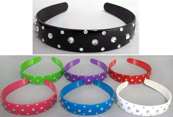 Girls HEADBANDs With Gemstones  ( # AH1054)