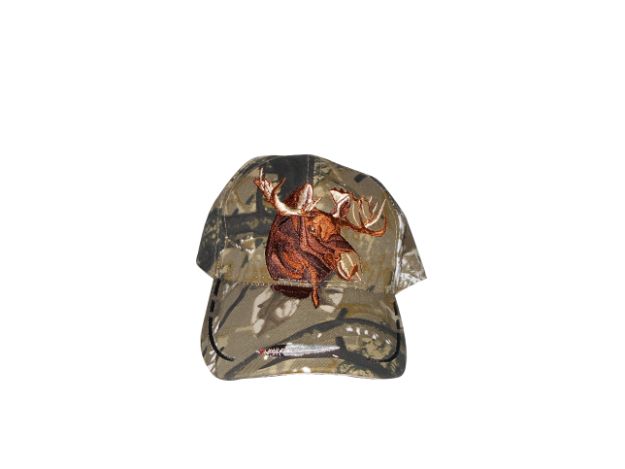 Moose Native Pride Baseball Caps Embroidered - Camo Color