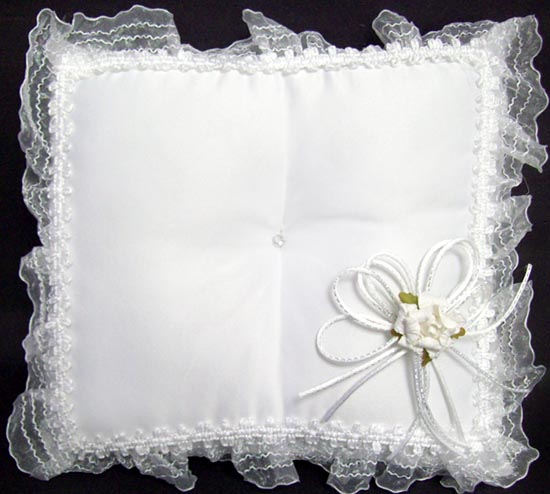 RING Bearer Pillows  - Rectangular Shaped - In Satin