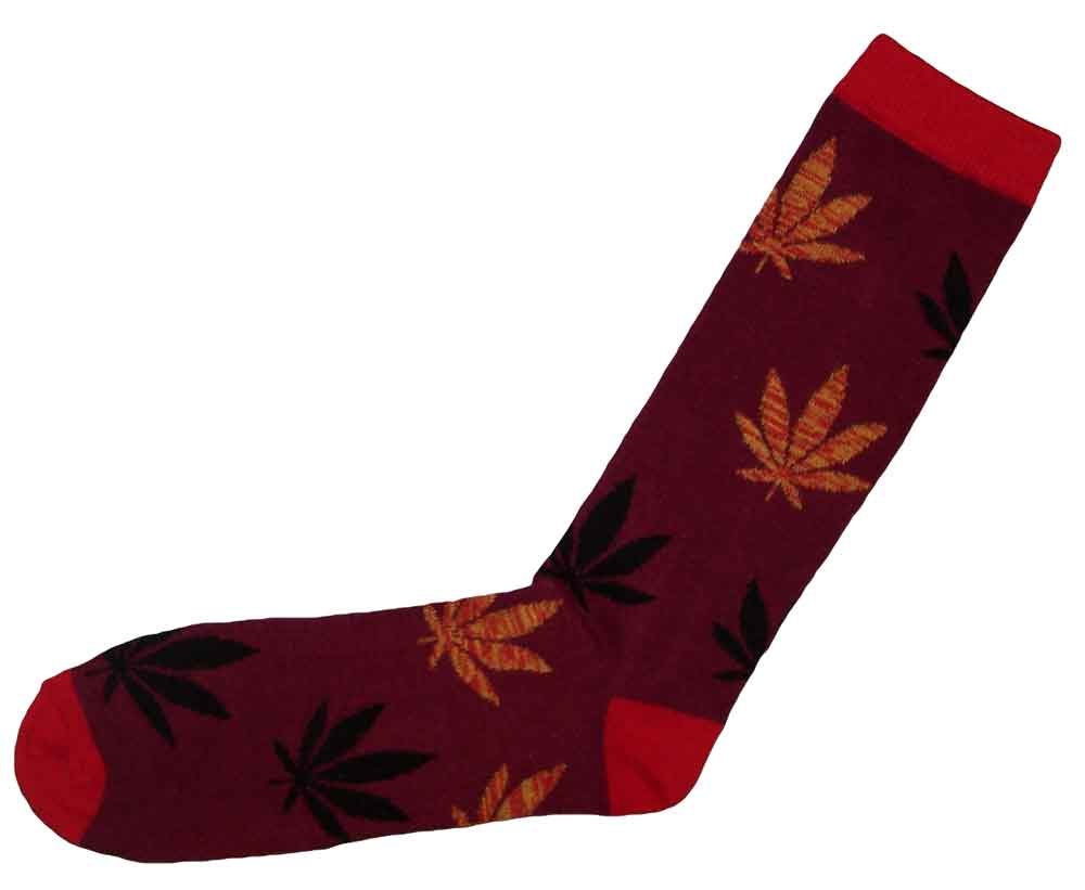 Marijuana - Weed - Cannabis Unisex SOCKS Size 10-13