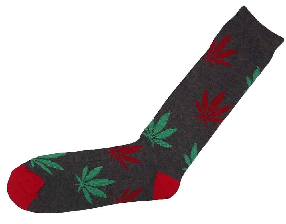 Marijuana - Weed - Cannabis Unisex SOCKS Size 10-13