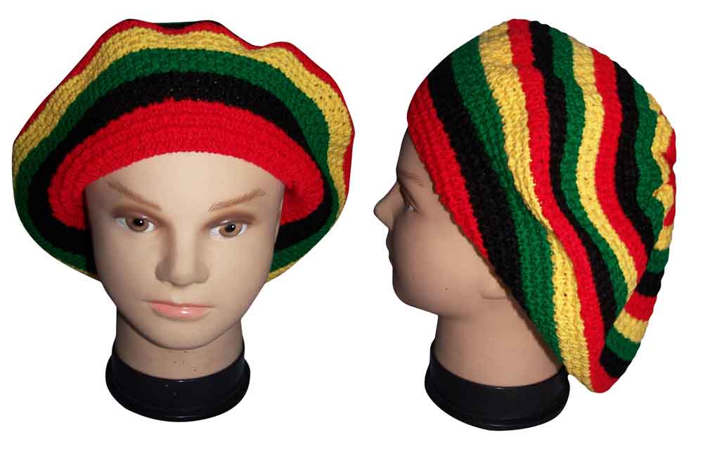 Reggae Rasta  Colorful Knitted Winter HATs Beanies