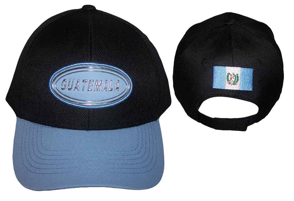 ''Guatemala'' Embroidered BASEBALL Caps