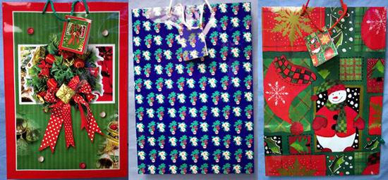 Gift Bags   -  CHRISTMAS  - (Size: Small)