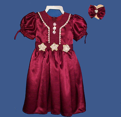 ''Hazel''  HOLIDAY Style Fancy  Dresses - Girls'. Sizes: 2 Thru  14